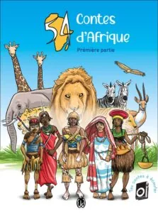 54 Contes d'Afrique, Première partie: Un voyage illustré à travers l'Afrique — couverture