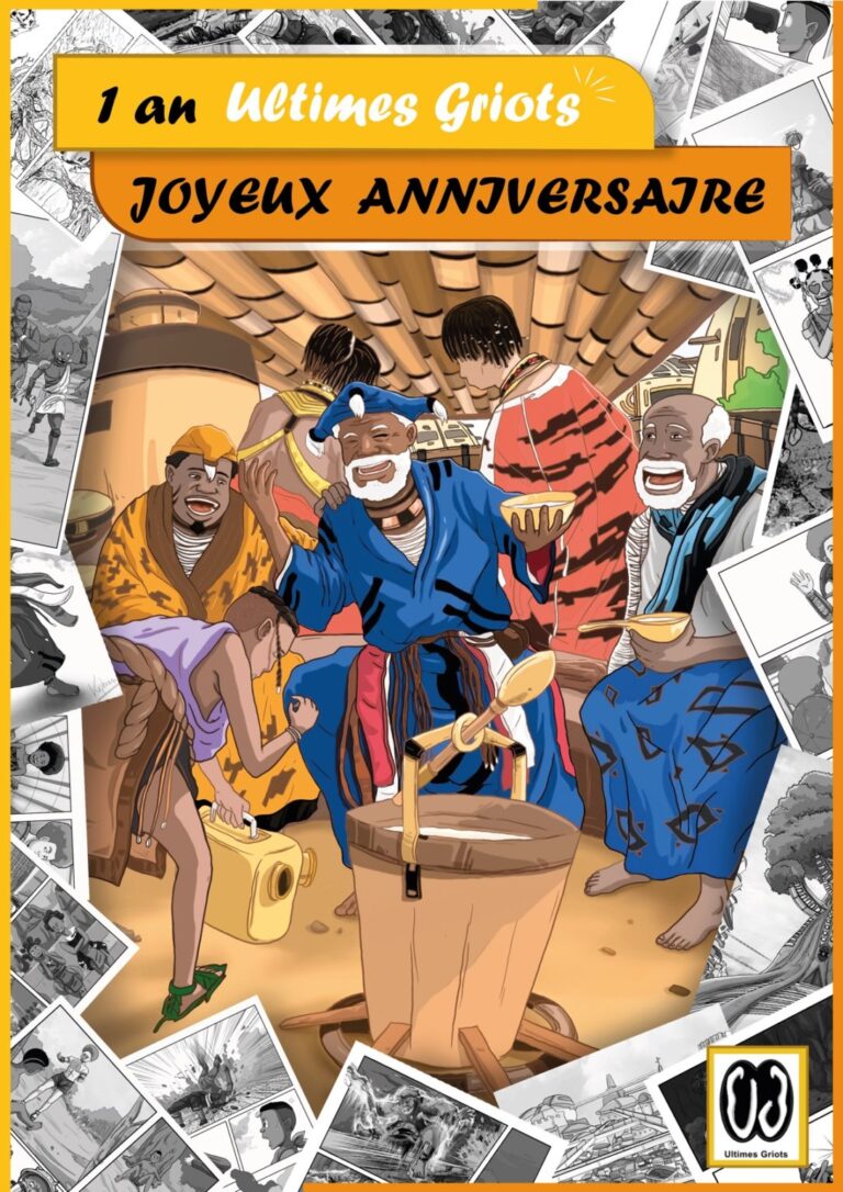 La BD africaine Ultimes Griots a 1 an