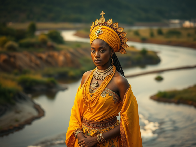 🌊 Oshun: De reine vénérée à divinité des eaux douces dans la mythologie yoruba