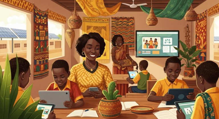 Écoles connectées et numérique , une nouvelle ère pour l’éducation africaine et l’égalité des chances